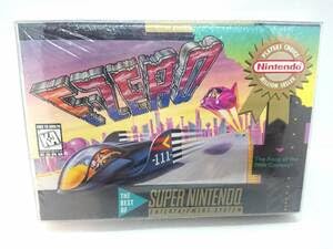 Amazon.co.jp: SNES アメリカ スーパーファミコン F-ZERO 工場シール付